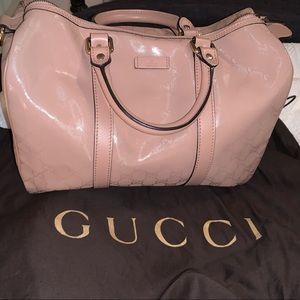 Gucci Joy Imprime Tote bag in rose pink